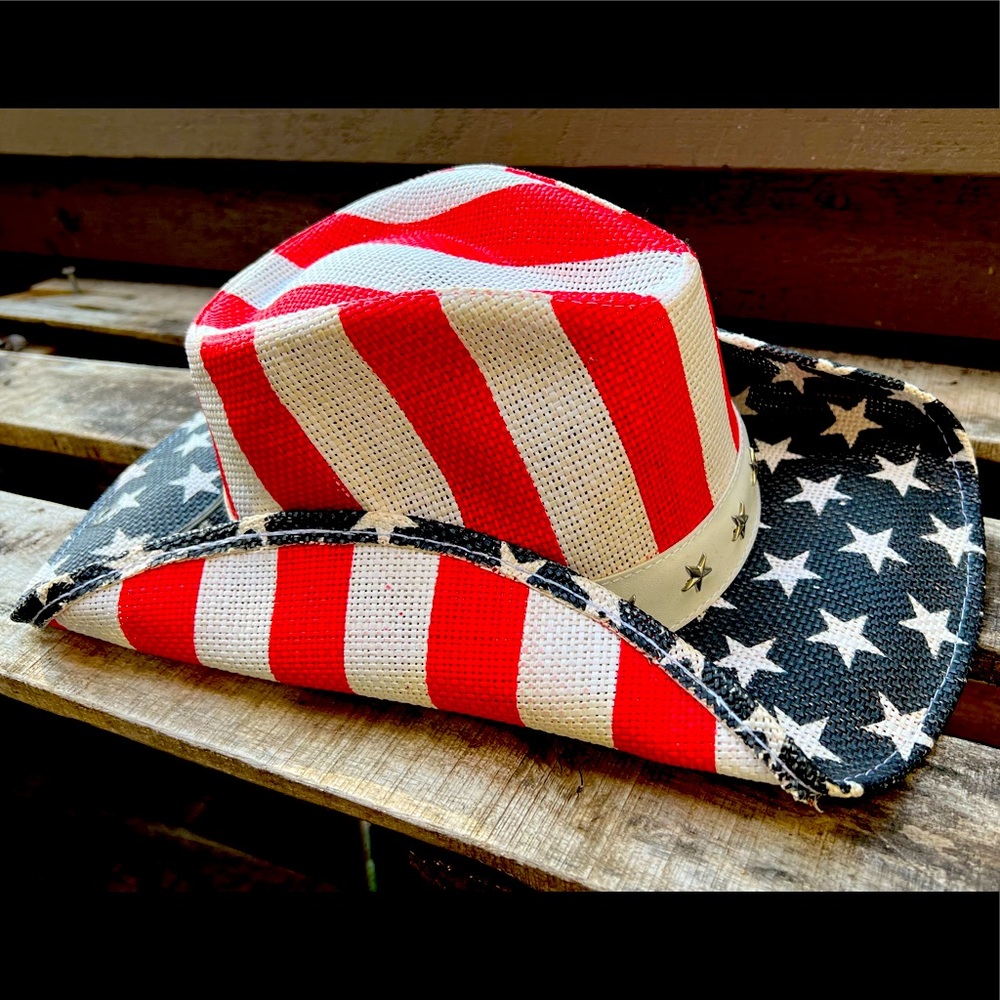 Peter Grimm Hat - American Flag - patriotic USA